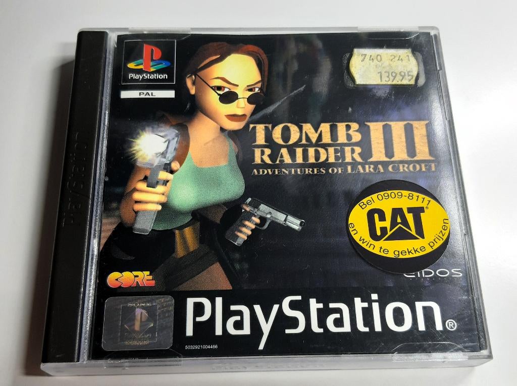 Tomb Raider 3 Playstation 1 Ps1, Spelcomputers en Games, Avontuur en Actie, 1 speler, Eén computer, Ophalen of Verzenden