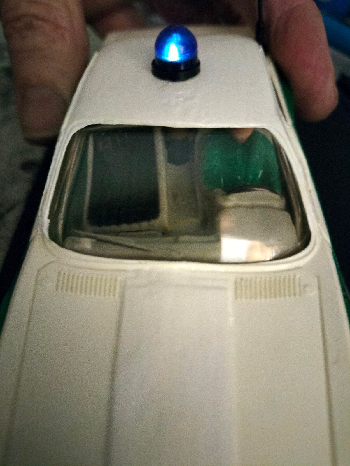 Carrera racebaan Universal racewagen BMW 3.0 Polizei + licht, Ophalen of Verzenden, Gebruikt, Elektrisch, Carrera