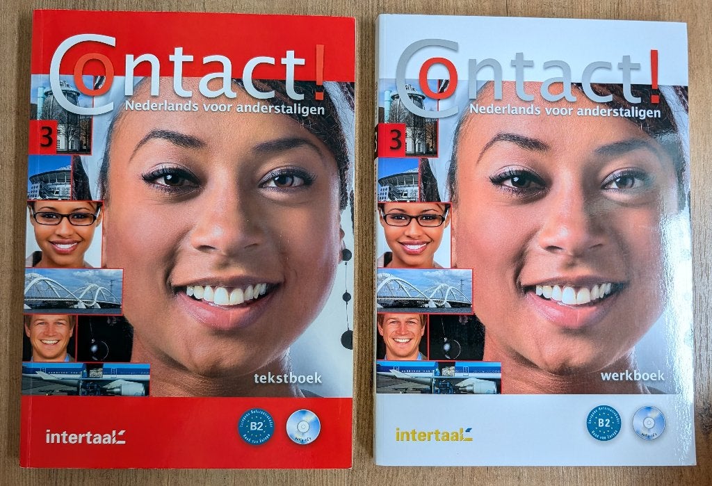 Contact 3 - Nederlands voor Anderstaligen (Intertaal), Ophalen of Verzenden, Zo goed als nieuw, Intertaal, Alpha