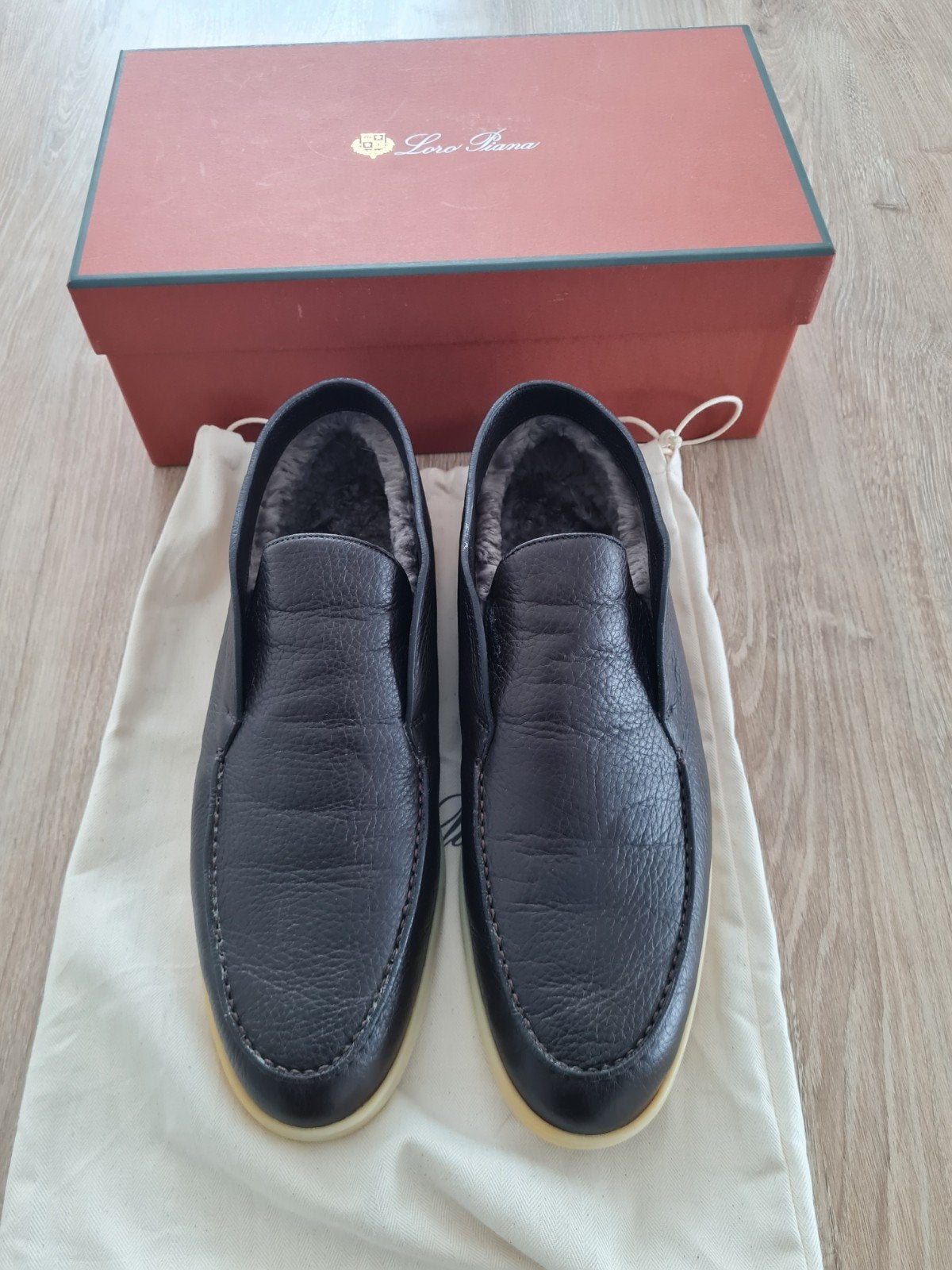 Loro Piana Loafers Maat 44- Zo Goed als Nieuw, Loafers, Bruin, Verzenden, Zo goed als nieuw
