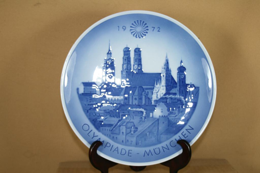 Royal Copenhagen wandbord Olympiade München 1972, Antiek en Kunst, Antiek | Wandborden en Tegels, Ophalen of Verzenden