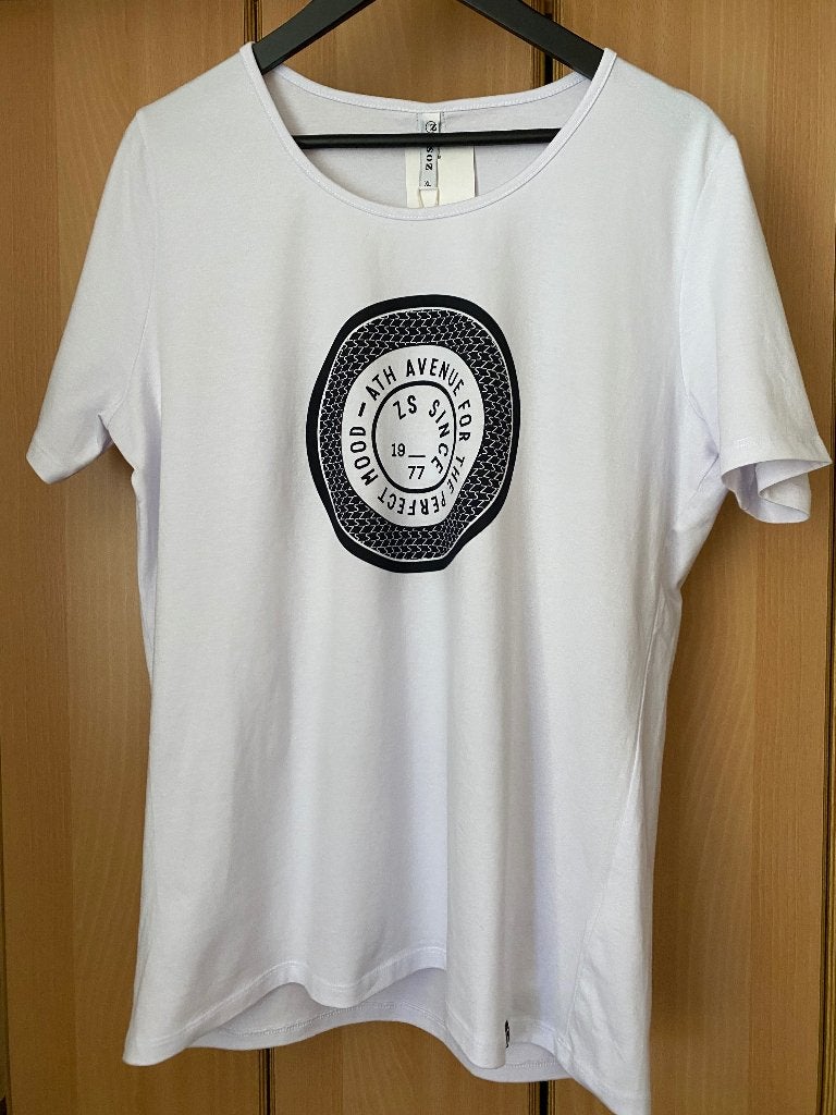 Nieuw wit t-shirt met print Zoso, Wit, Maat 46/48 (XL) of groter, Nieuw, Ophalen of Verzenden
