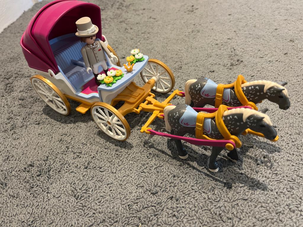 Playmobil Koets met Paarden (70449), Ophalen, Zo goed als nieuw