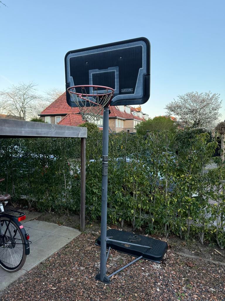 Lifetime basketbalnet, Ophalen of Verzenden, Gebruikt, Ring, Bord of Paal