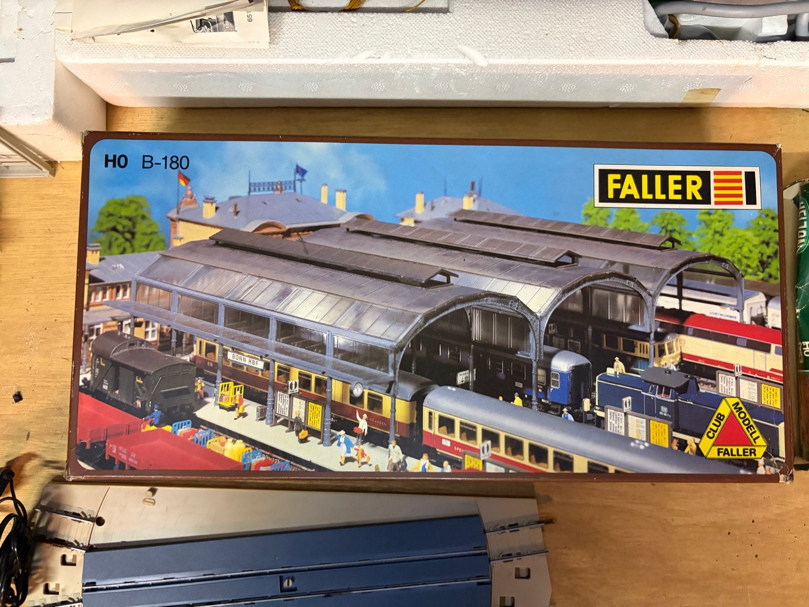 Faller H0 B-180 Station Bonn Hbf Modelbouw, Ophalen, Nieuw, Brug, Tunnel of Gebouw
