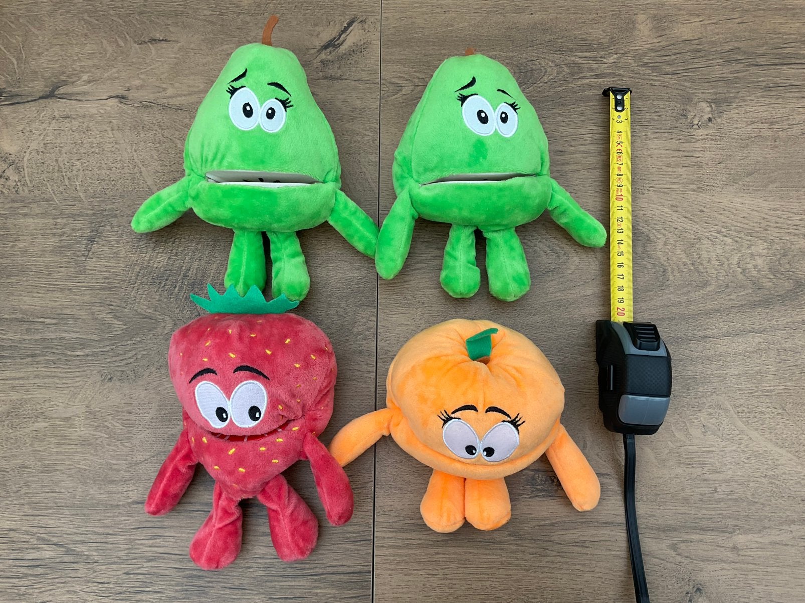 4 nieuwe zgan Fruit Happeez fruit knuffels Jan Linders, Overige supermarkten, Ophalen