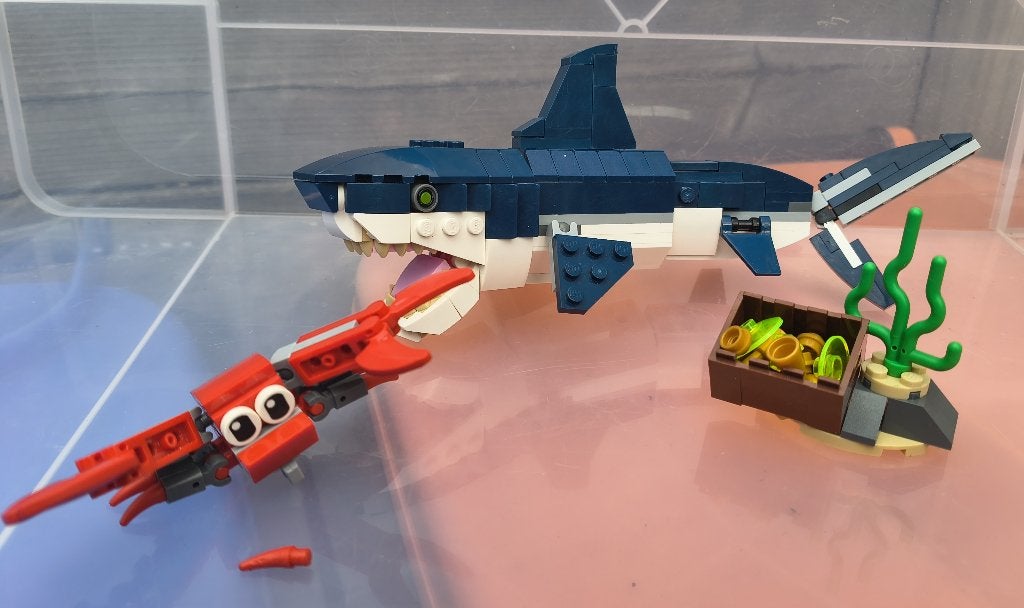 Lego 31088 Diepzeewezens / Deep Sea Creatures 3in1, Kinderen en Baby's, Speelgoed | Duplo en Lego, Compleet, Lego, Ophalen of Verzenden