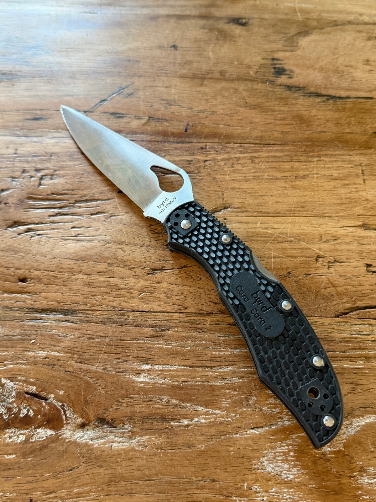 Spyderco Byrd Cara Cara 2 Zakmes, Ophalen of Verzenden, Gebruikt
