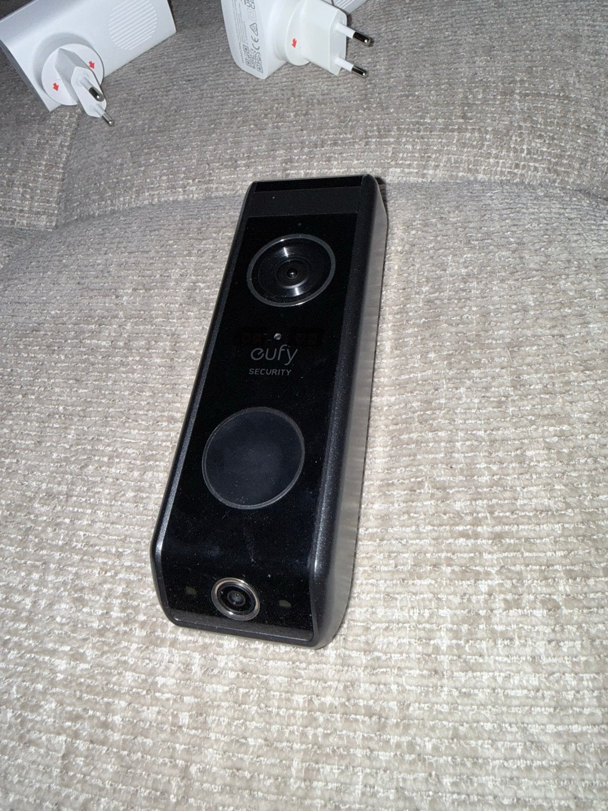 Eufy deurbel model TB213 met 2 chime’s, Ophalen of Verzenden, Bewegingsdetectiesensor, Gebruikt, Draadloos