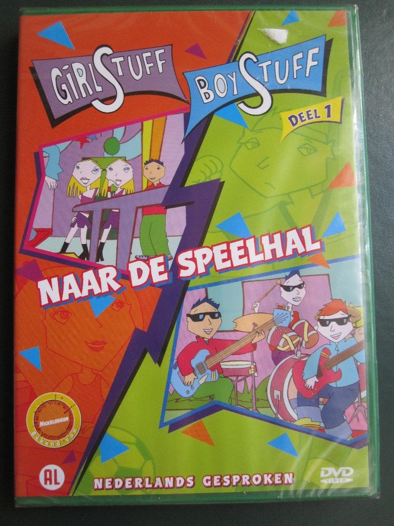 Girl Stuff Boy Stuff - Naar de speelhal 1 (nieuw in de verpa, Tekenfilm, Nieuw in verpakking, Alle leeftijden, Amerikaans