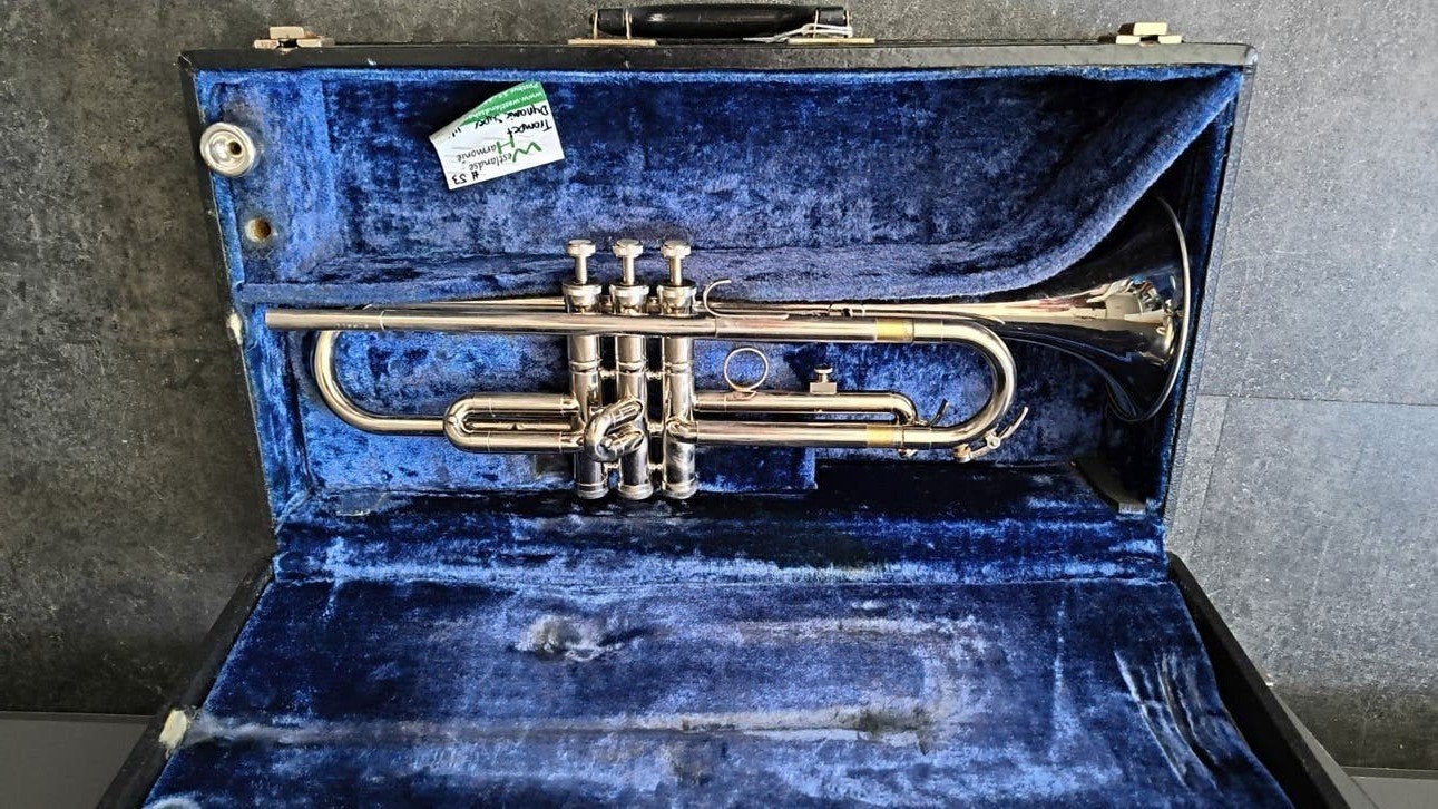 Gereviseerde Schenkelaar Dynamic Super Bes Trompet, Muziek en Instrumenten, Blaasinstrumenten | Trompetten, Ophalen, Bes-trompet