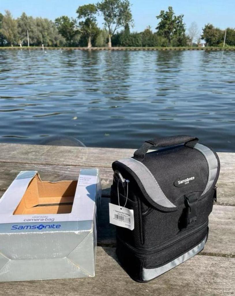 Samsonite cameratas, nieuw in doos, Ophalen of Verzenden, Nieuw, Schoudertas, Overige merken