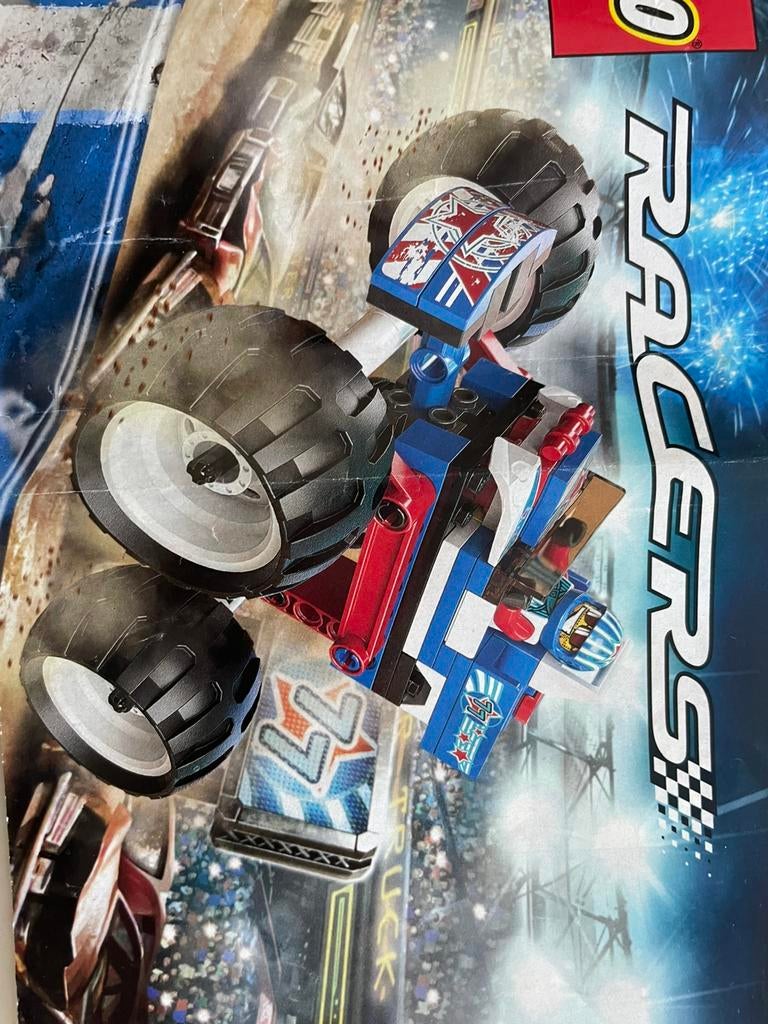 Lego Racers 9094: Nitro Predator - Monster Truck, Kinderen en Baby's, Speelgoed | Duplo en Lego, Lego, Ophalen of Verzenden, Zo goed als nieuw