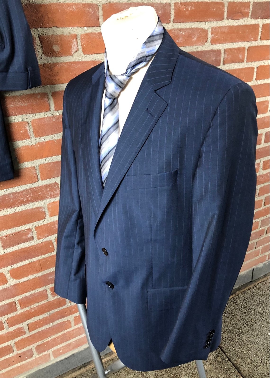 Scabal Finest Mohair Pak 70 scheerwol 30 mohair Mt 54 (L), Kleding | Heren, Kostuums en Colberts, Ophalen of Verzenden, Gedragen