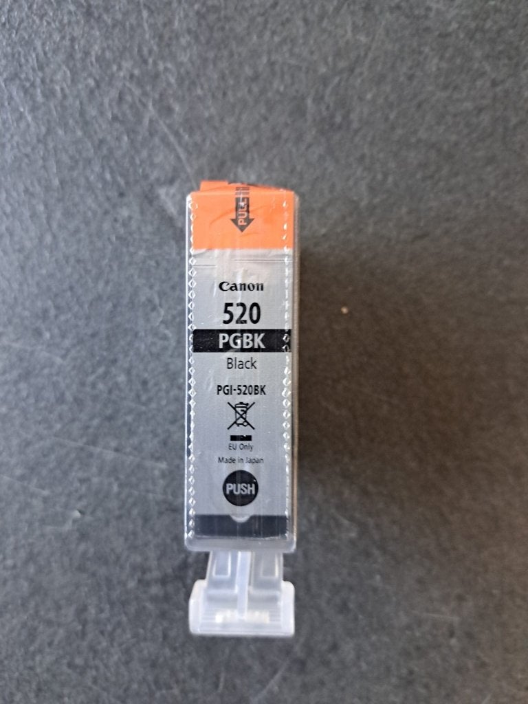 Origineel Canon PGI-520PGBK inktcartridge zwart, Ophalen, Nieuw, Cartridge, Canon