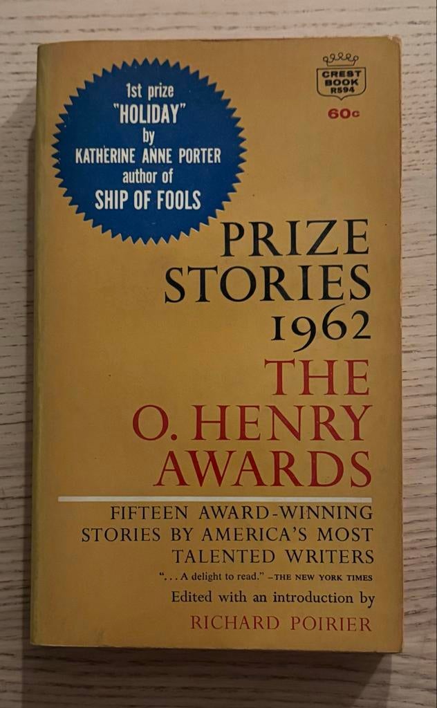 Prize Stories 1962: The O. Henry Awards - Vintage Boek, Boeken, Ophalen of Verzenden, Gelezen, Amerika