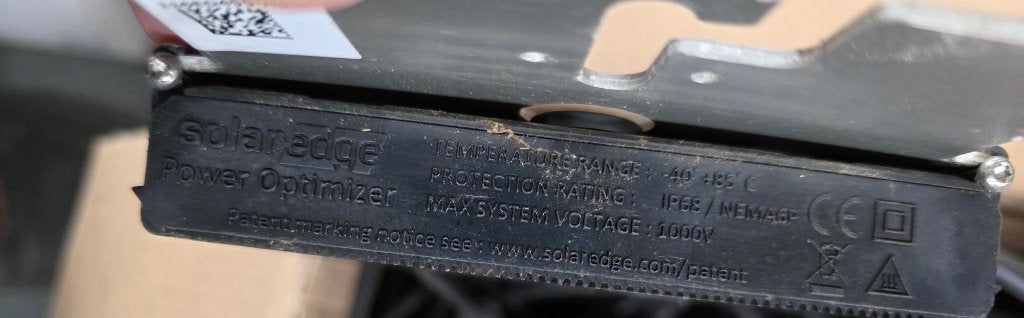 Solar Edge optimizers, Doe-het-zelf en Verbouw, Zonnepanelen en Toebehoren, Ophalen, Gebruikt, Overige typen