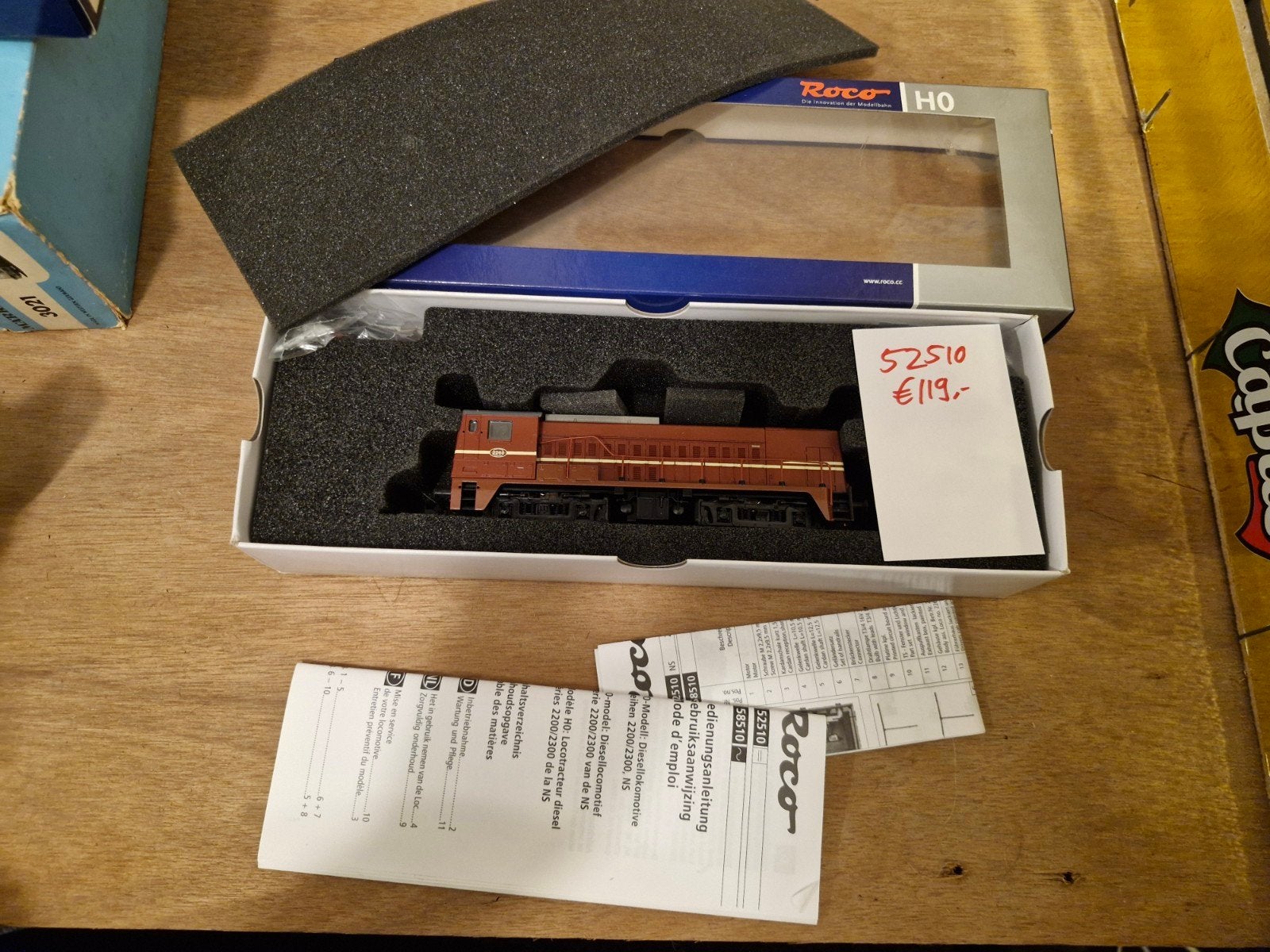 Roco H0 NS 2260 Locomotief - Zo goed als nieuw, Ophalen of Verzenden, Roco, Gelijkstroom, Locomotief
