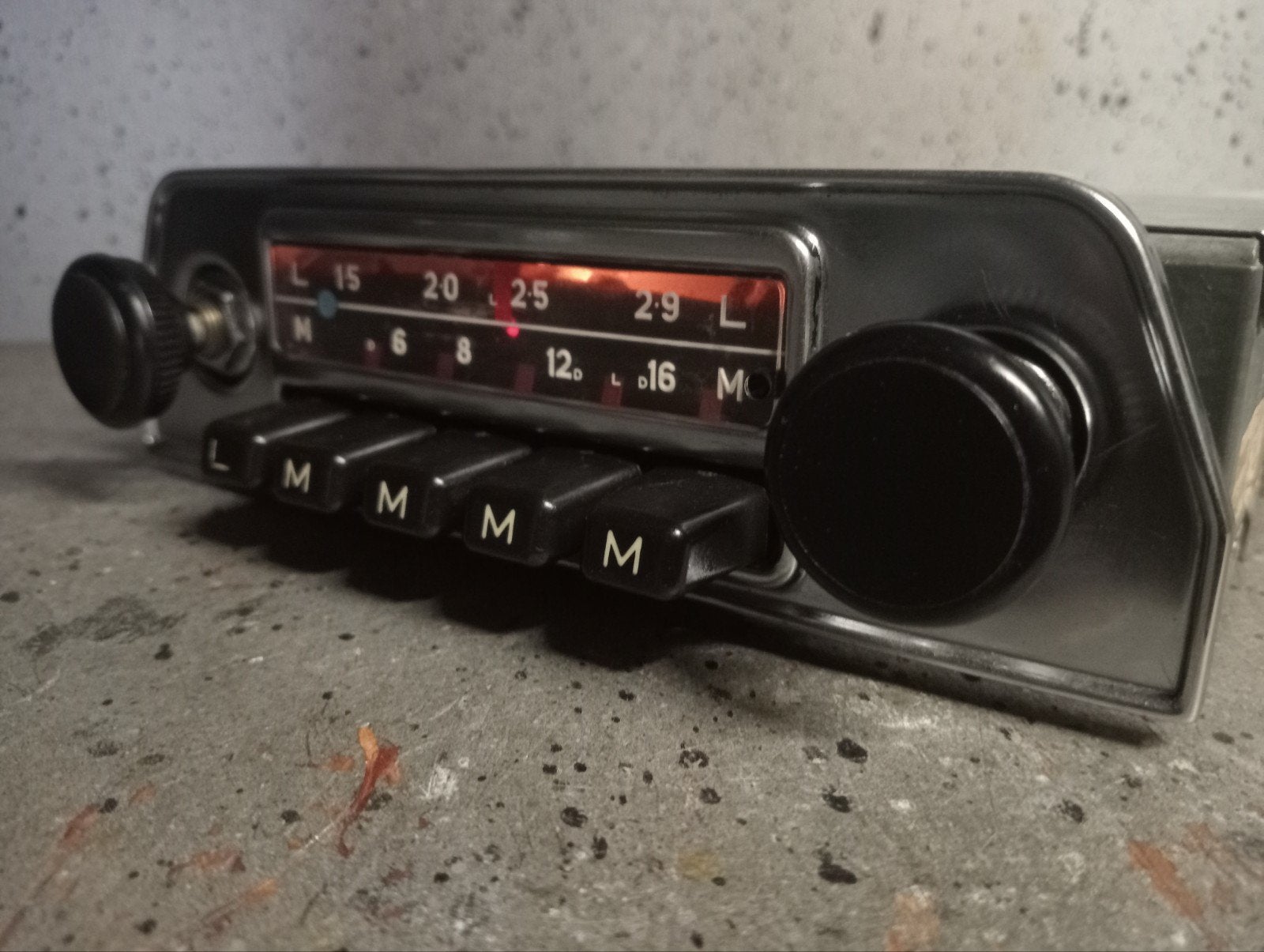 Blaupunkt Hamburg Mooie Radio Porsche, Ophalen of Verzenden