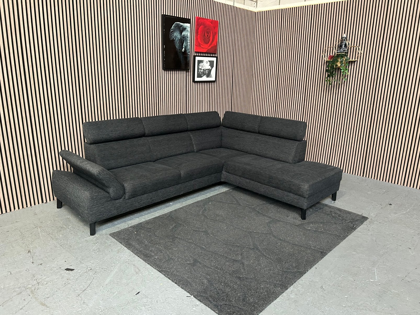 GRATIS LEVERING Montel Modena Hoekbank 270X207 GEREINIGD, 250 tot 300 cm, Hoekbank, Montel Modena, Ophalen of Verzenden
