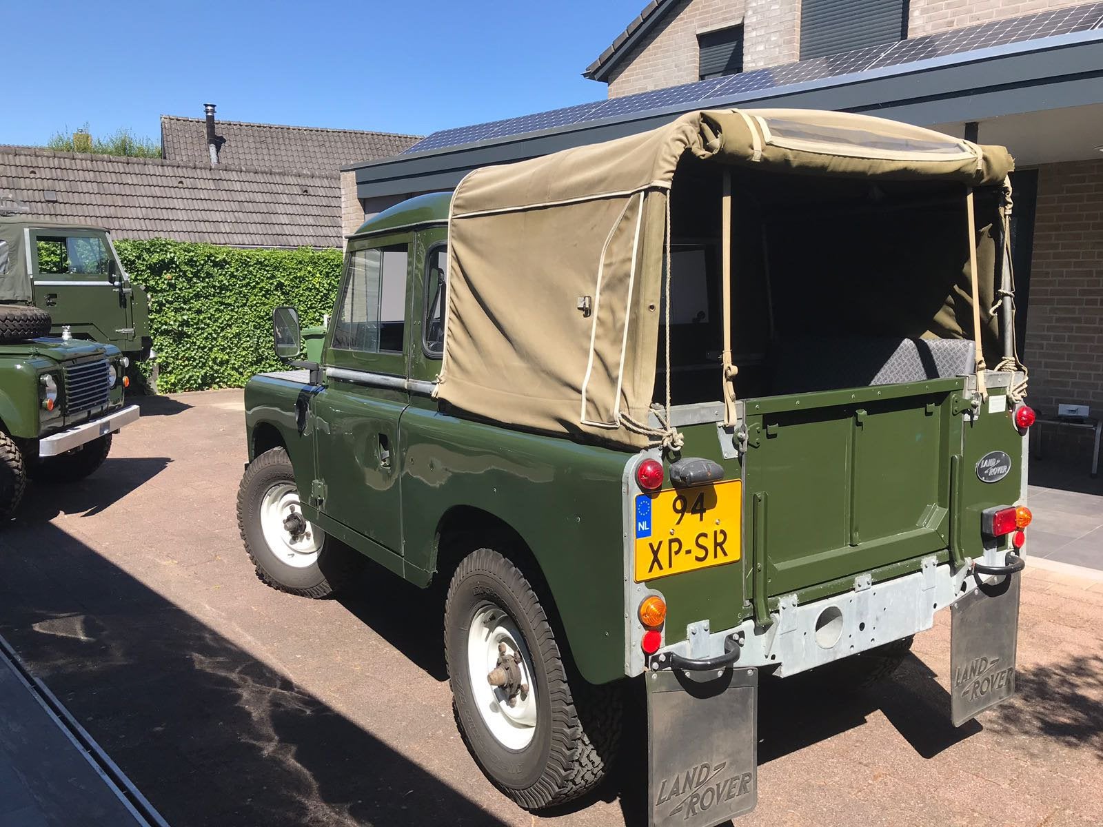 Land Rover 88 2.3 Pick-up 4WD 1984 Groen, Auto's, Land Rover, 2286 cc, 1340 kg, 4 cilinders, 68 pk