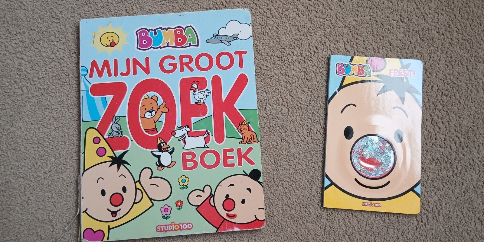 Bumba Mijn Groot Zoekboek & Bumba Feest! Boekenset, Ophalen of Verzenden