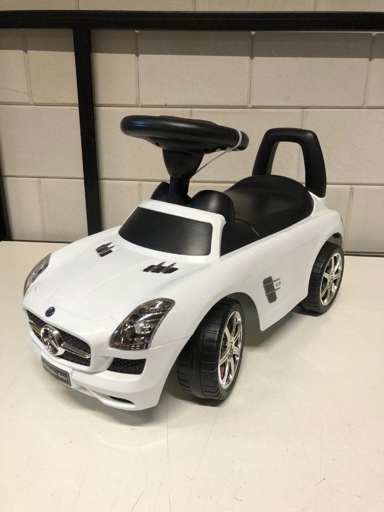 Bandits & Angels loopauto Mercedes Benz C-klasse wit, Ophalen of Verzenden, Nieuw, Loopvoertuig