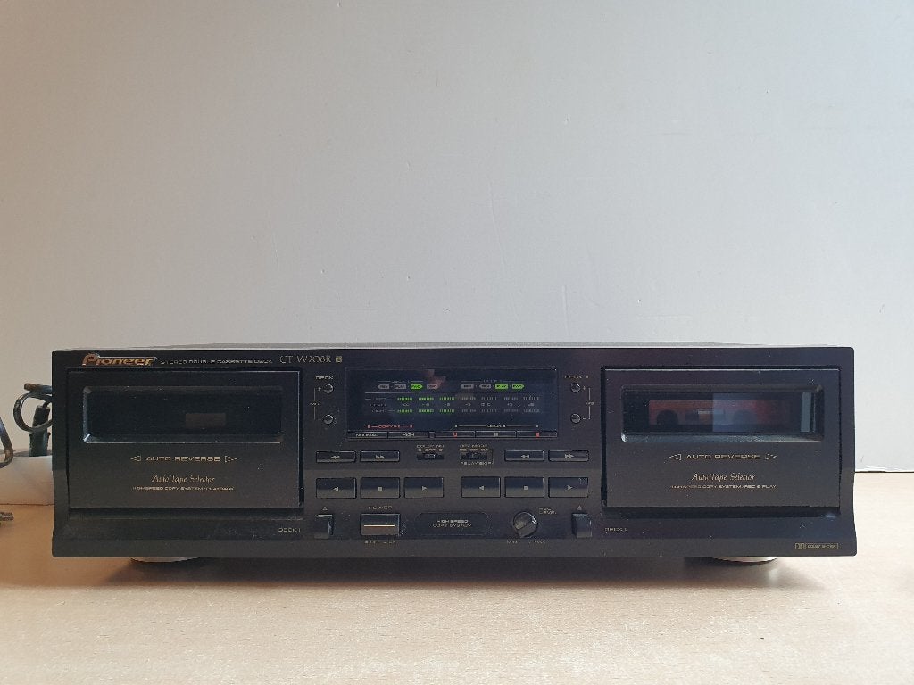 Pioneer Stereo Double Cassette Deck CT-W208R, Ophalen of Verzenden, Overige merken