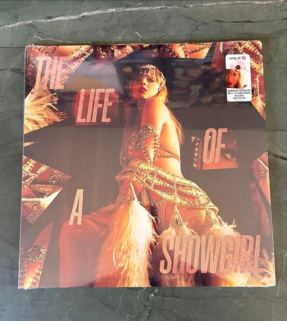 Taylor Swift - The Life of a Showgirl (Pink Shimmer Vinyl), Cd's en Dvd's, Geseald, 2020 tot heden, Ophalen of Verzenden, 12 inch