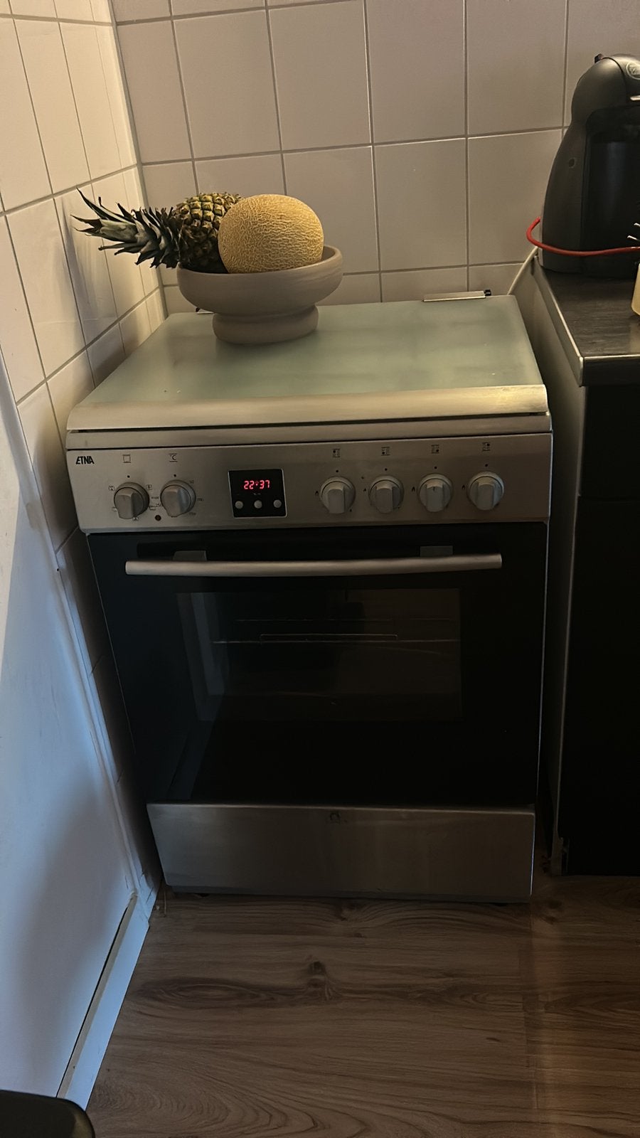 Oven met gasfornuis, Ophalen, 60 cm of meer, 4 kookzones, Zo goed als nieuw