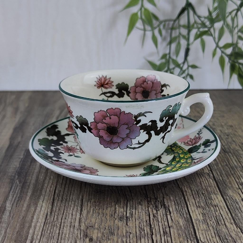 Myott Meakin Dynasty Collection: Exotic Koffiekop en Schotel, Ophalen of Verzenden