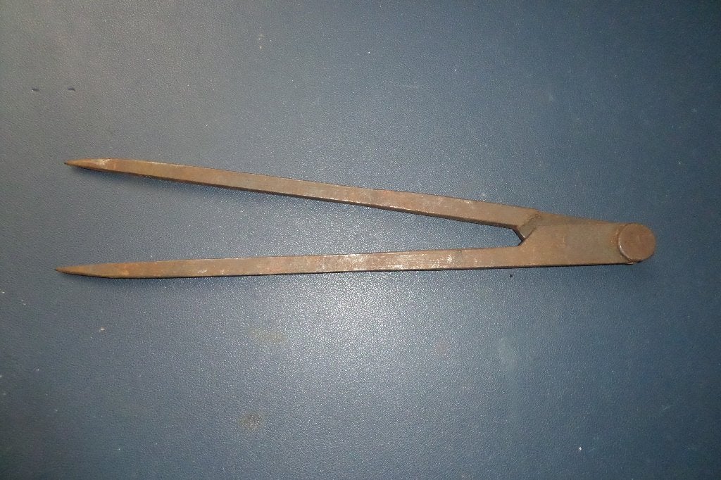 Steekpasser vintage - 300mm lengte - Metaal, Ophalen