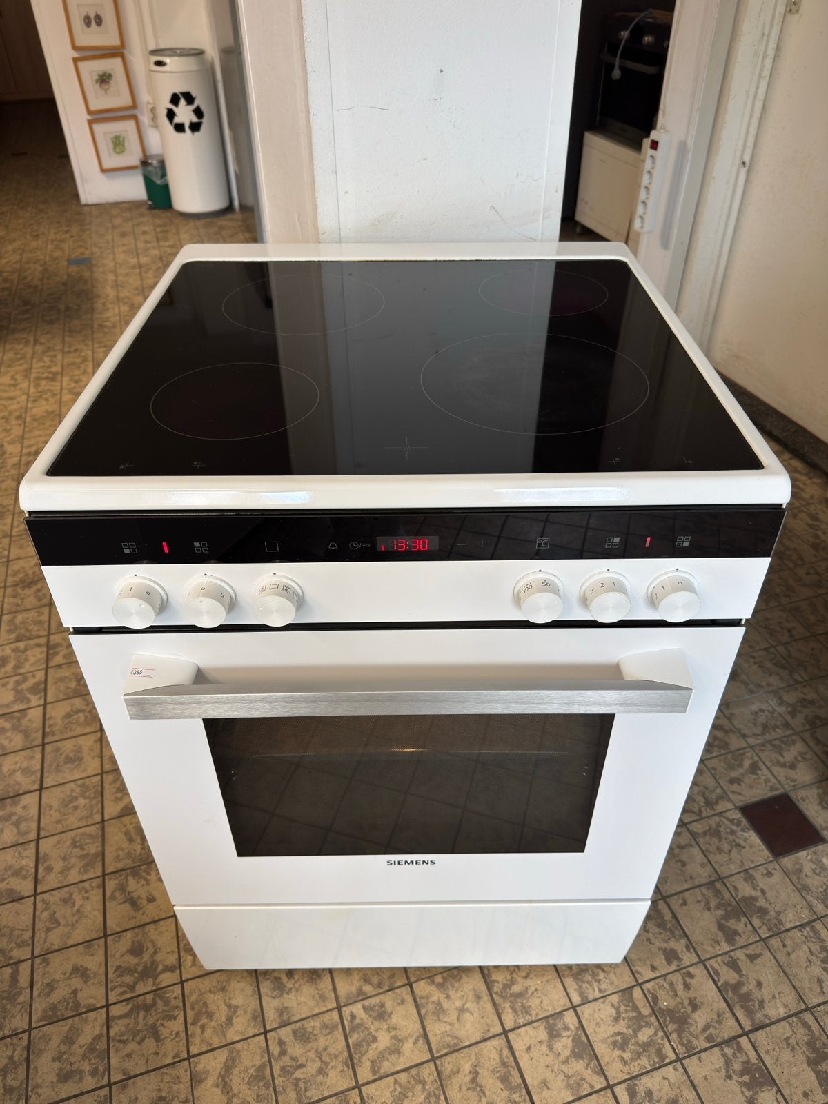 Siemens Elektrisch Fornuis 60x85cm - Zeer Goede Staat, Witgoed en Apparatuur, Ophalen, 60 cm of meer, Zo goed als nieuw, Vrijstaand