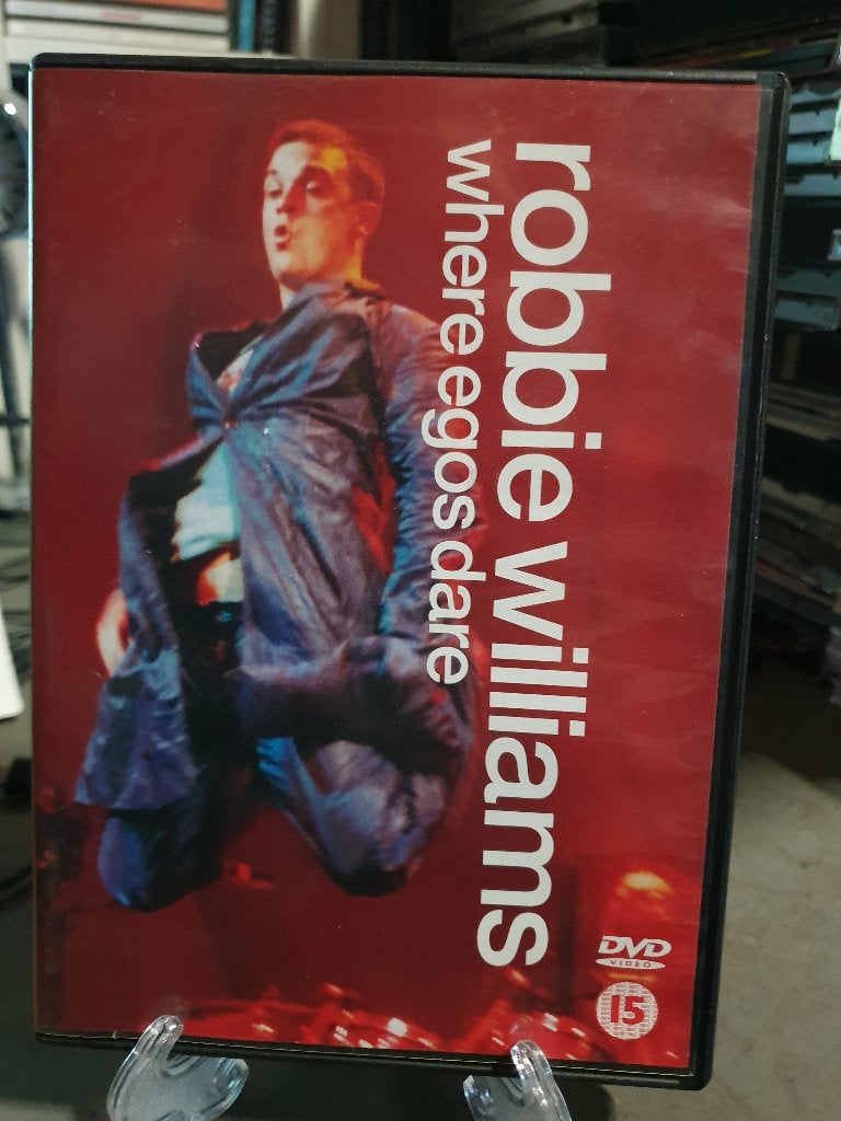 Robbie Williams - Where Egos Dare DVD, Alle leeftijden, Ophalen, Zo goed als nieuw