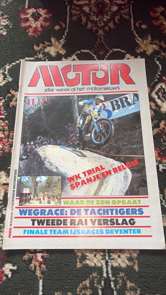 Motor Magazine - WK Trial Spanje en België, Boeken, Motoren, Ophalen of Verzenden, Gelezen, Algemeen