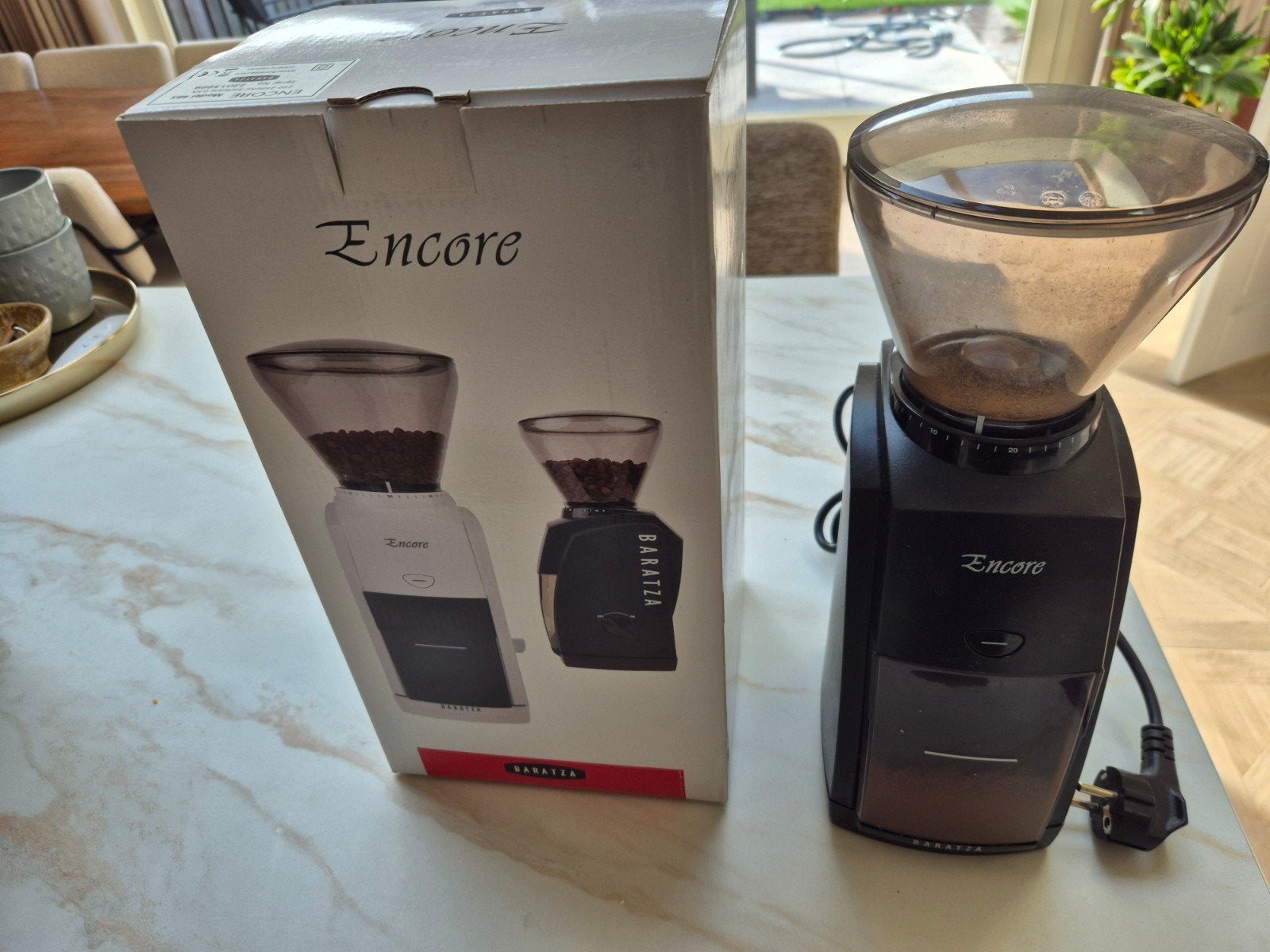 Baratza Encore Koffiemolen, Ophalen, Gebruikt, Overige modellen, Gemalen koffie
