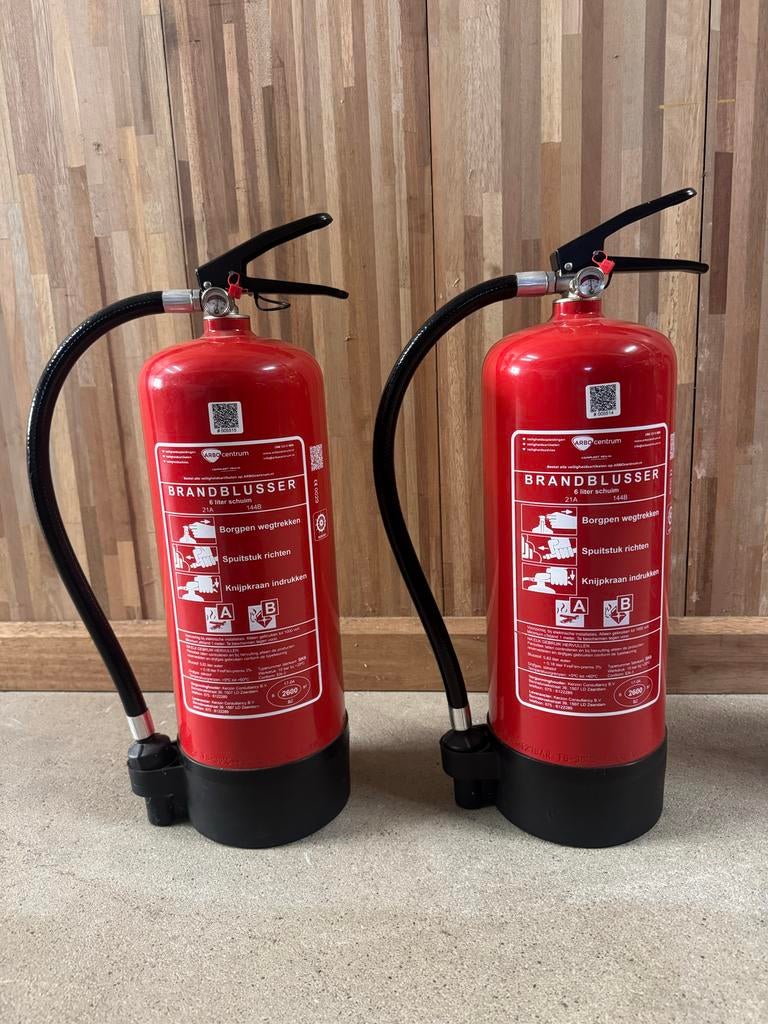 Brandblusser 6 liter schuim 21A 144B, Ophalen, Zo goed als nieuw, Brandblusser