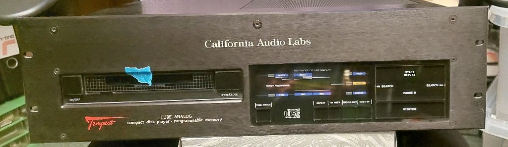 California Audio Labs Tempest CD SPELER, Ophalen of Verzenden, Gebruikt, Overige merken