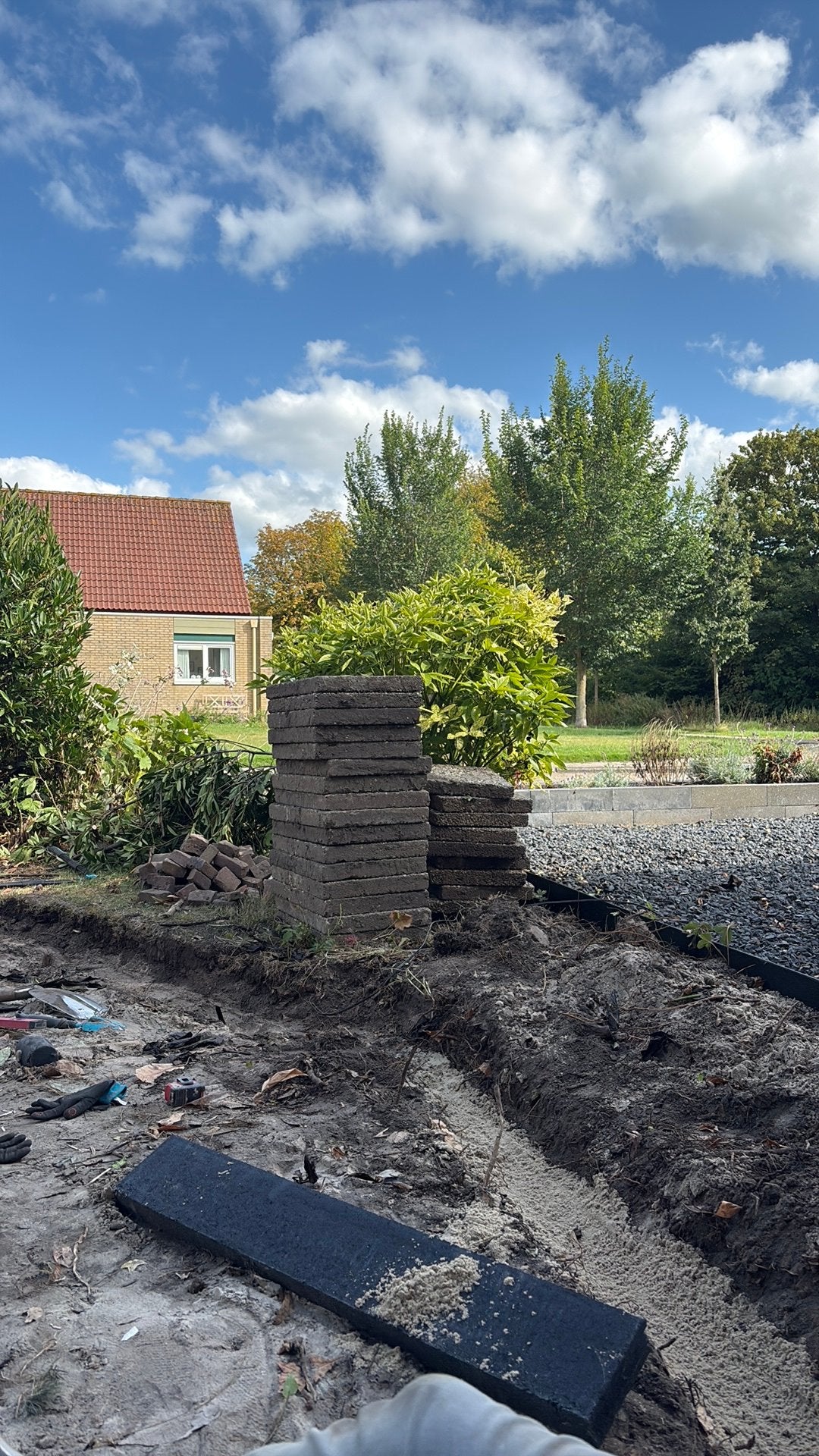 Grindtegels gratis afhalen, Ophalen, Tuinaarde