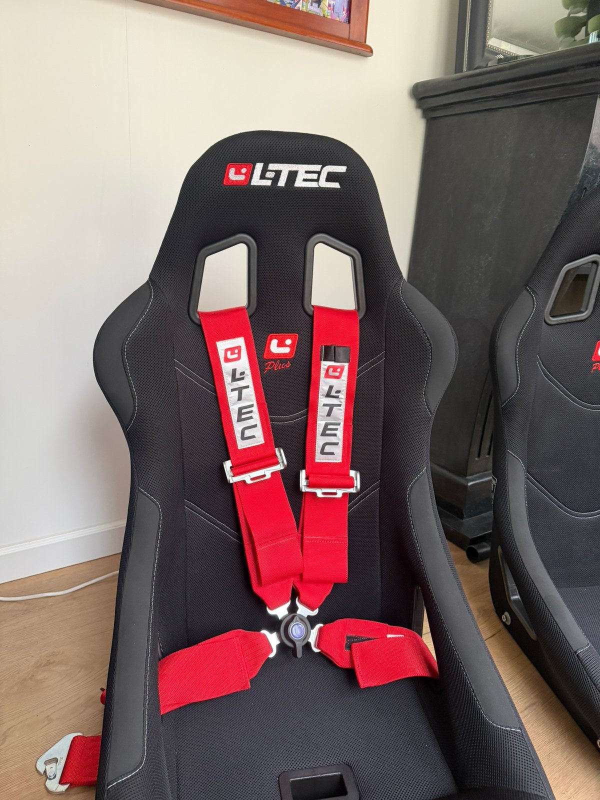 Rode ltec 4-punts racegordel, Ophalen, Zo goed als nieuw
