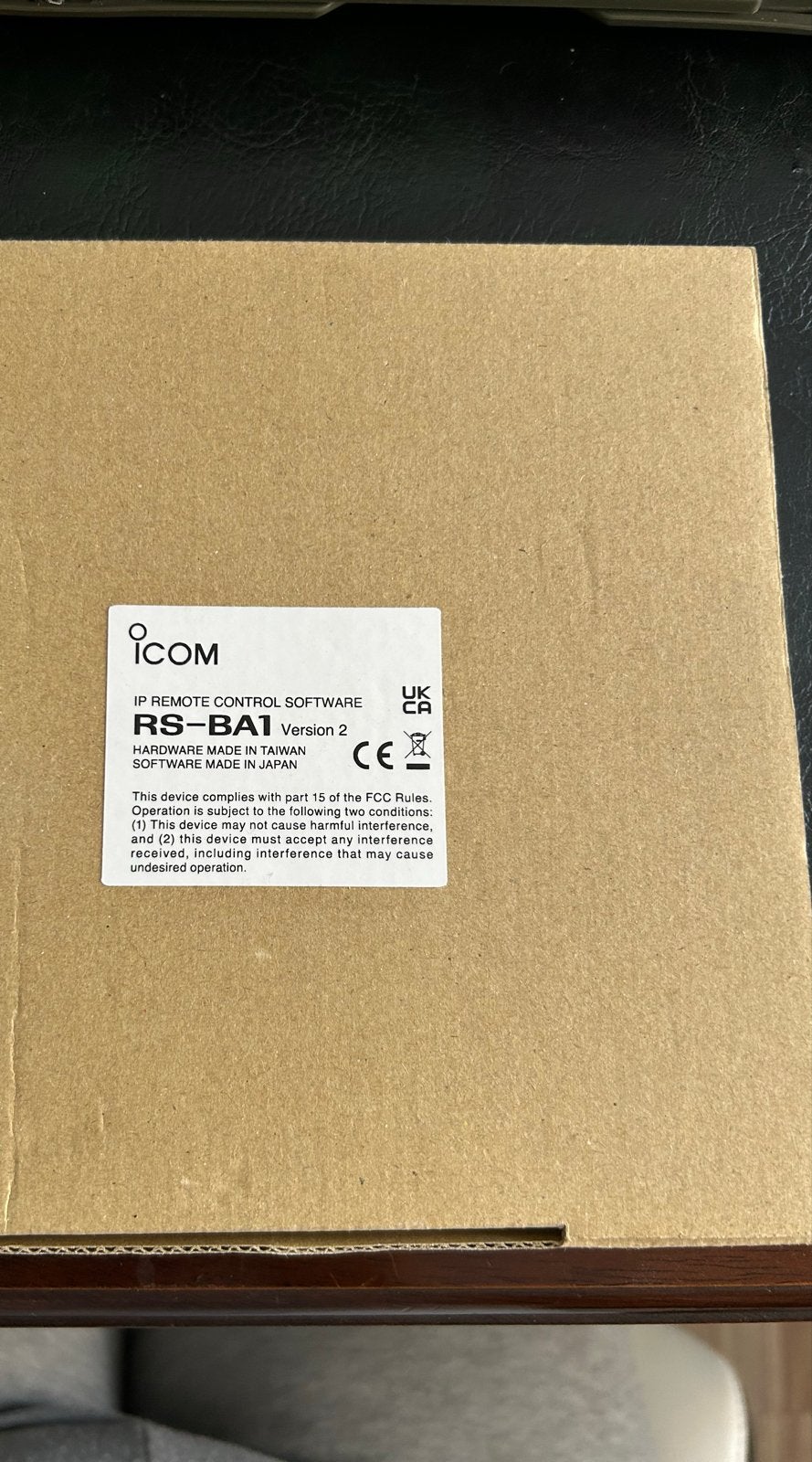 Icom RS-BA1 Versie 2 IP Afstandsbediening Software, Ophalen of Verzenden, Zo goed als nieuw