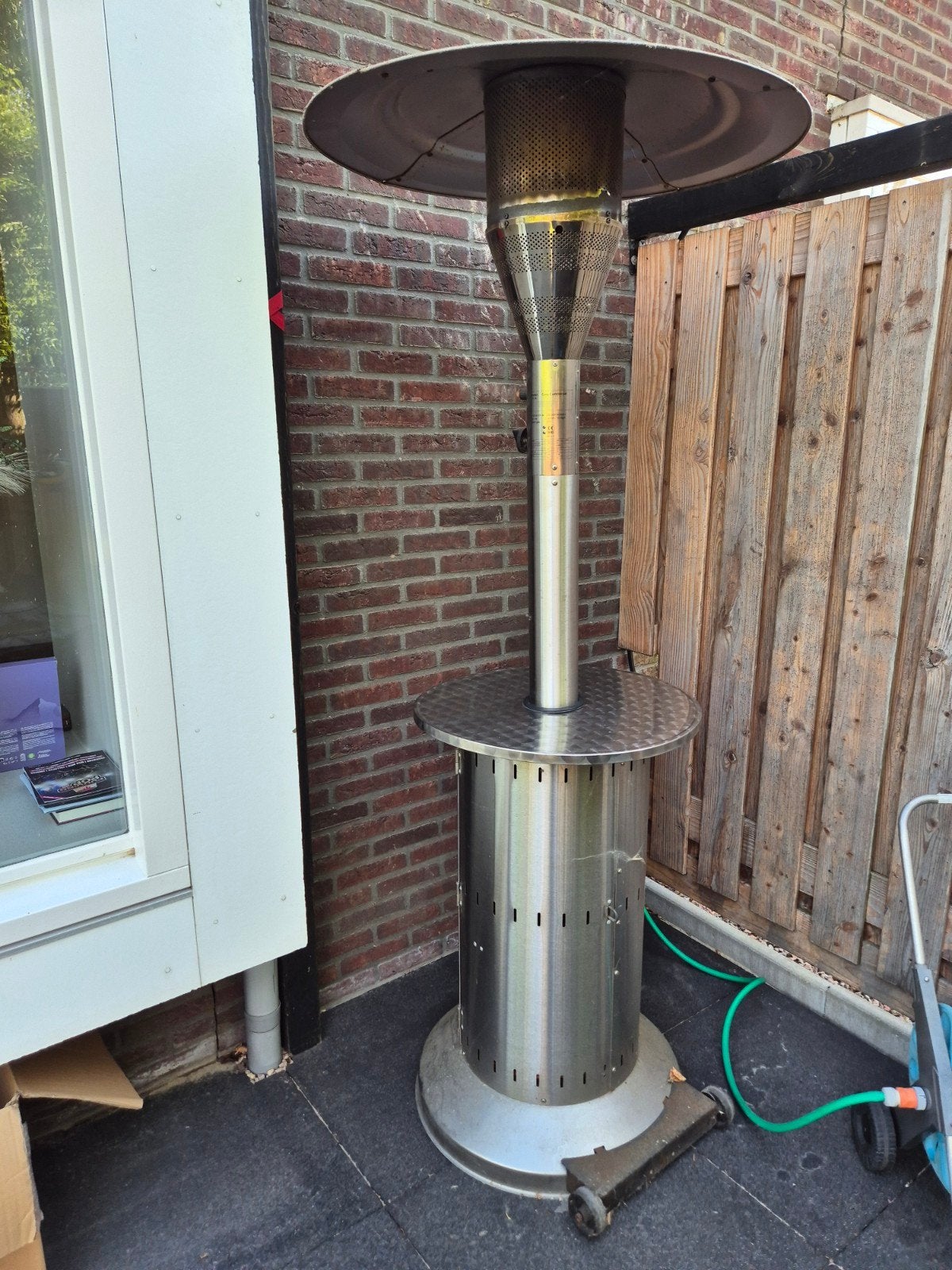 Enders terrasheater | Gas, Tuin en Terras, Terrasverwarmers, Ophalen, Gebruikt, Gas, Vloer