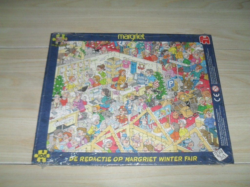Jan van Haasteren puzzle 108 stukjes Margriet, Ophalen, Minder dan 500 stukjes, Nieuw, Legpuzzel