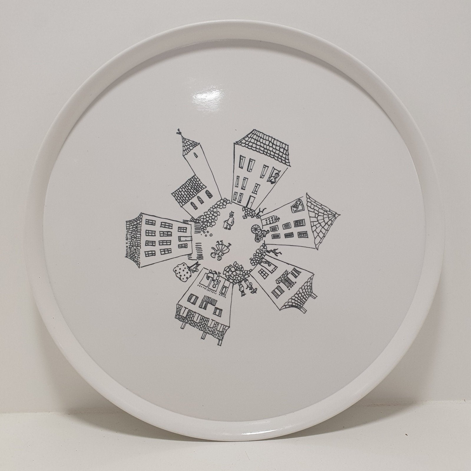 Dienblad Zweeds design., Kunststof, ., Ophalen of Verzenden, Zo goed als nieuw