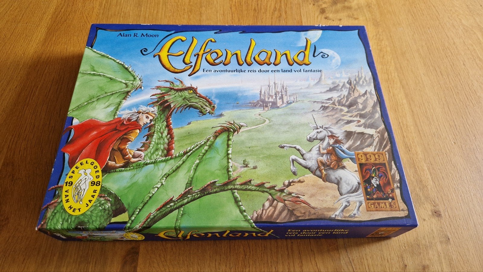 Elfenland Bordspel - Nette Staat, Lichte Shelf Ware Doos, Ophalen of Verzenden, Zo goed als nieuw, 999 Games