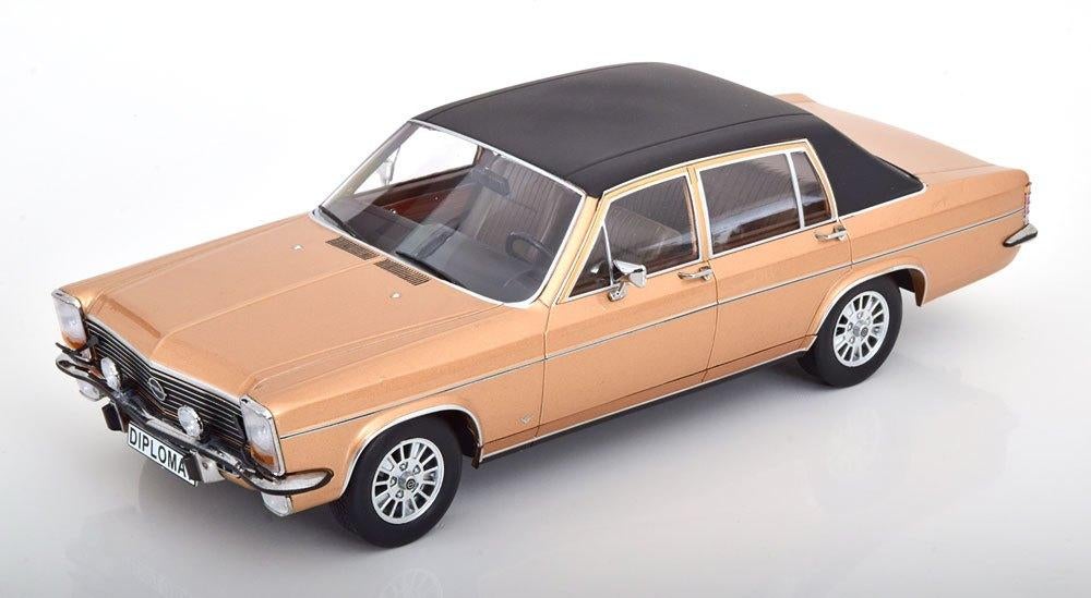 Opel Diplomat B goud/beige 1:18, Hobby en Vrije tijd, MCG, Auto, Nieuw, Ophalen of Verzenden