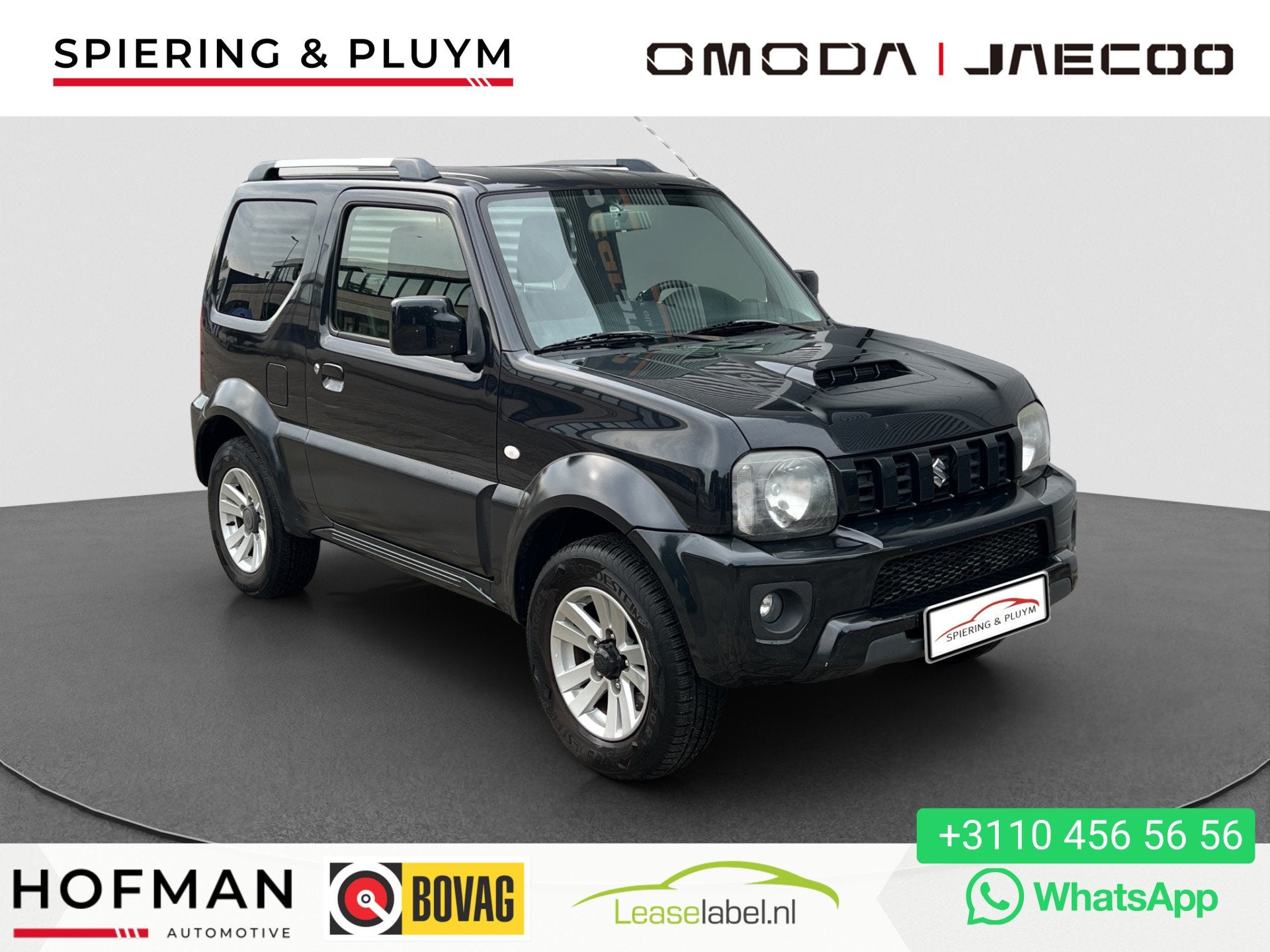 Suzuki Jimny 1.3 Exclusive | 4WD | 4-Persoons | Trekhaak, Auto's, Euro 5, 86 pk, 4 stoelen, Zwart