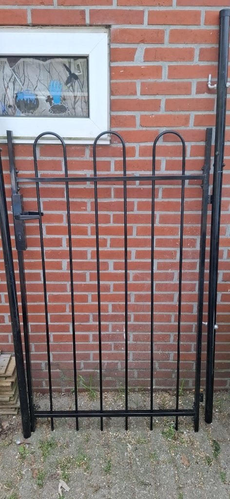 Tuin Poort, Tuin en Terras, Tuinpoorten, Ophalen, Staal, Nieuw, 150 tot 200 cm
