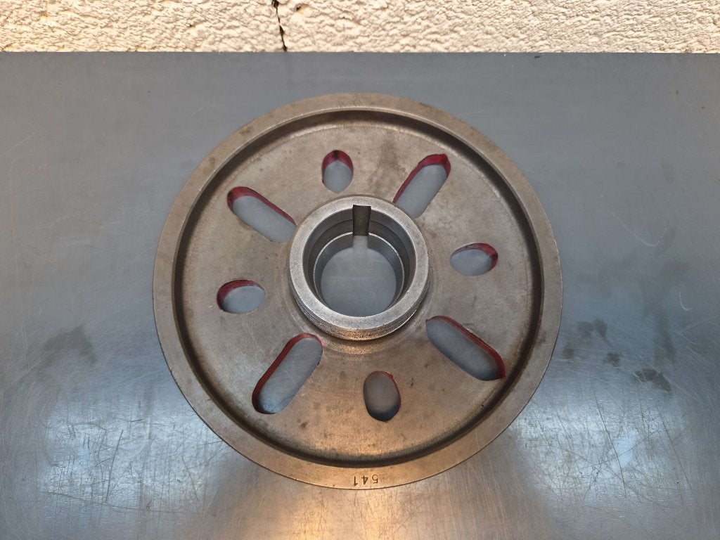 200mm Opspan flens met conische opname M68 x 3.0, Doe-het-zelf en Verbouw, Niet ingevuld, Gebruikt, Niet ingevuld, Ophalen of Verzenden