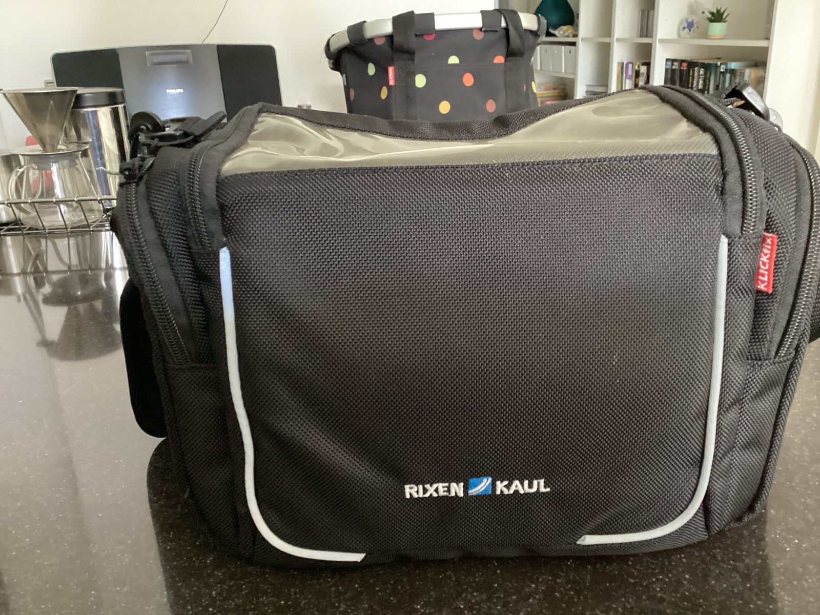 Rixen/Kaul Fietstas Stuur met Klickfix Systeem 30x20x15cm, Ophalen of Verzenden, Zo goed als nieuw